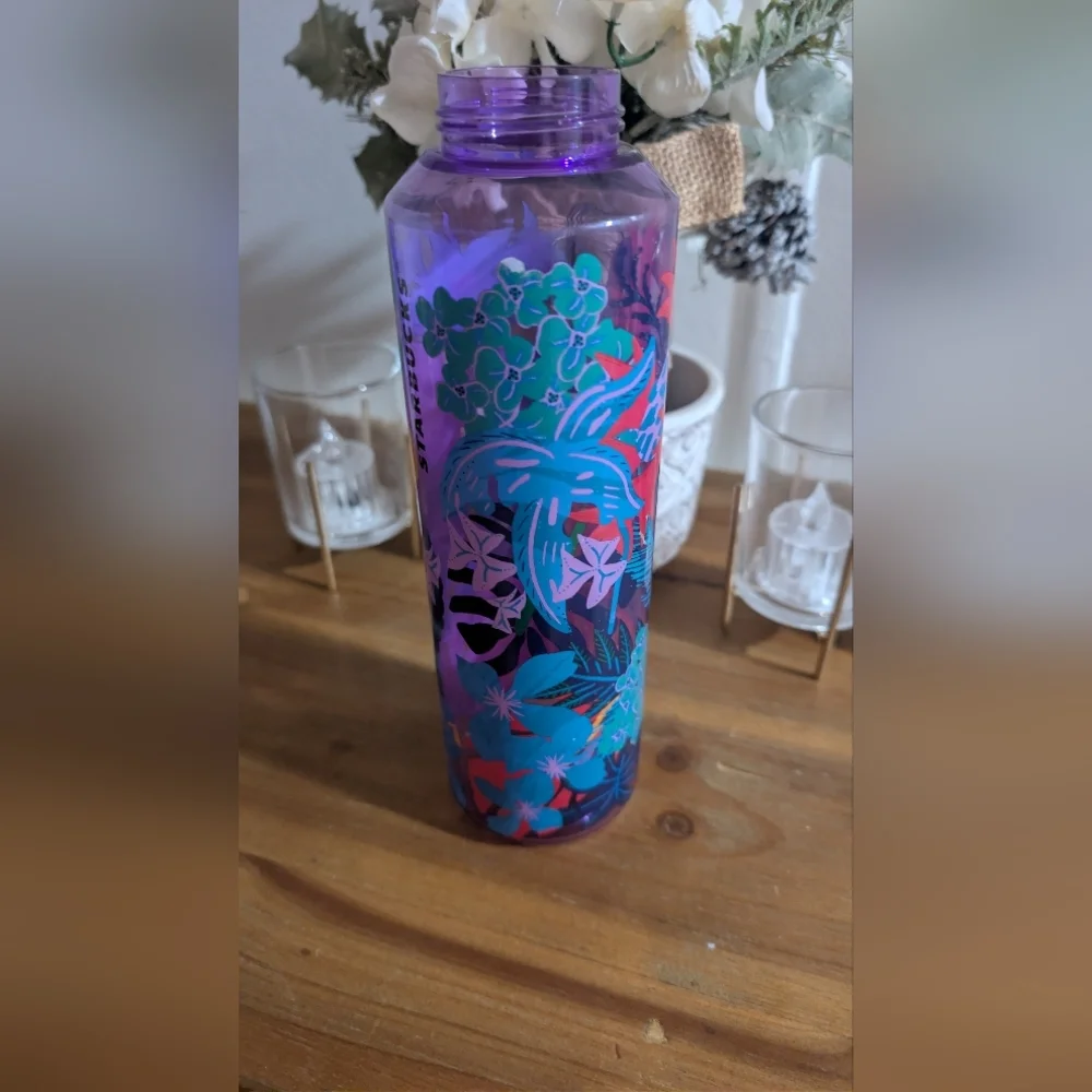 Starbucks colorful floral